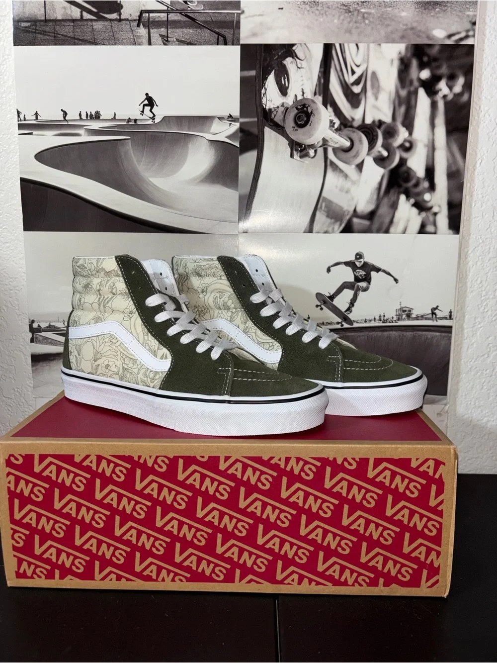Vans Sk8-Hi sz 8.0 Men’s 9.5 Woman
